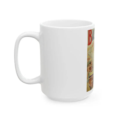 Baseball Magazine cover, July (1) - White Coffee Mug - Go Mug Yourself