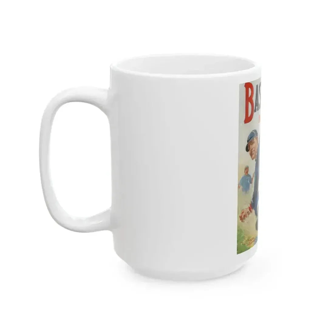 Baseball Magazine cover, July (2) - White Coffee Mug - Go Mug Yourself