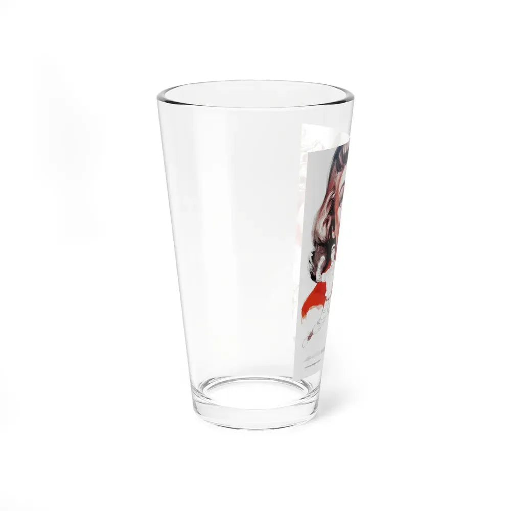 Baseball Wife, Woman's Day, September 1951 (Magazine Illustration) Pint Glass 16oz - Go Mug Yourself