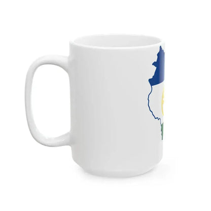 Bashkir-geo-stub (Russia) White Coffee Mug - Go Mug Yourself