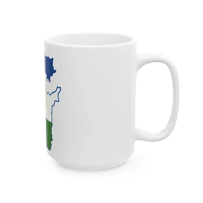 Bashkir-geo-stub (Russia) White Coffee Mug - Go Mug Yourself