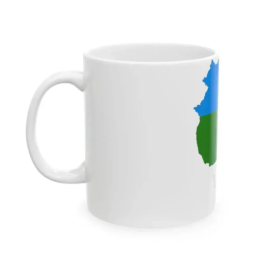 Bashkortostanindependence-Flagmap (Russia) White Coffee Mug - Go Mug Yourself