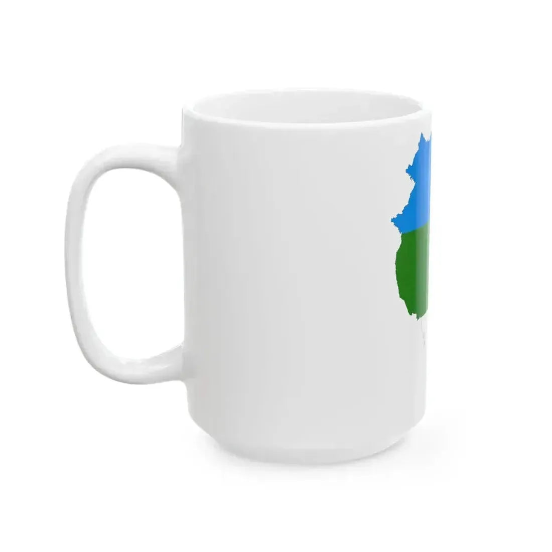 Bashkortostanindependence-Flagmap (Russia) White Coffee Mug - Go Mug Yourself