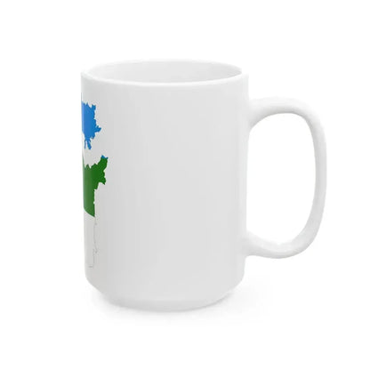 Bashkortostanindependence-Flagmap (Russia) White Coffee Mug - Go Mug Yourself