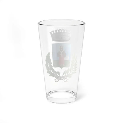 Basiano-Stemma (Italy) (Coat of Arms) Pint Glass 16oz - Go Mug Yourself