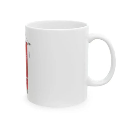 Basiglio-Gonfalone (Italy) White Coffee Mug - Go Mug Yourself