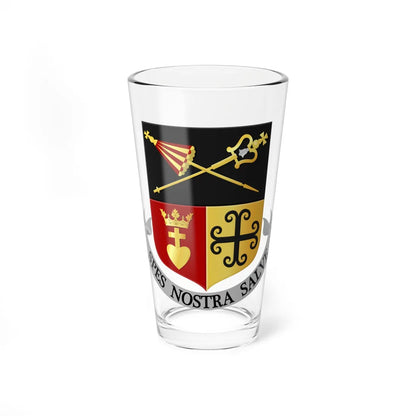 Basiliek van Onze Lieve Vrouw van het Heilig Hart te Sittard (Netherlands) (Coat of Arms) Pint Glass 16oz 16oz - Go Mug Yourself