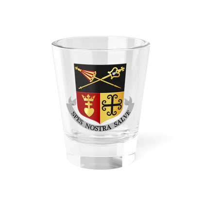 Basiliek van Onze Lieve Vrouw van het Heilig Hart te Sittard (Netherlands) (Coat of Arms) Shot Glass 1.5oz 1.5oz - Go Mug Yourself