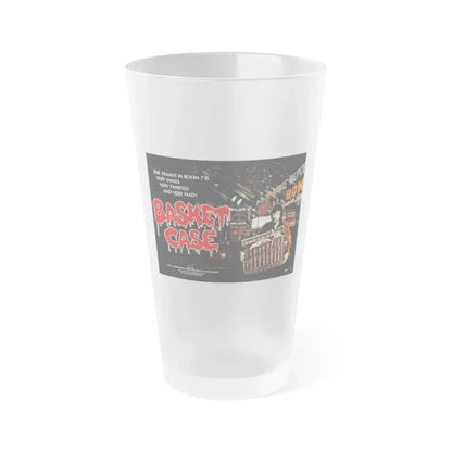 BASKET CASE 1982 Movie Poster - Frosted Pint Glass 16oz Default Title - Go Mug Yourself