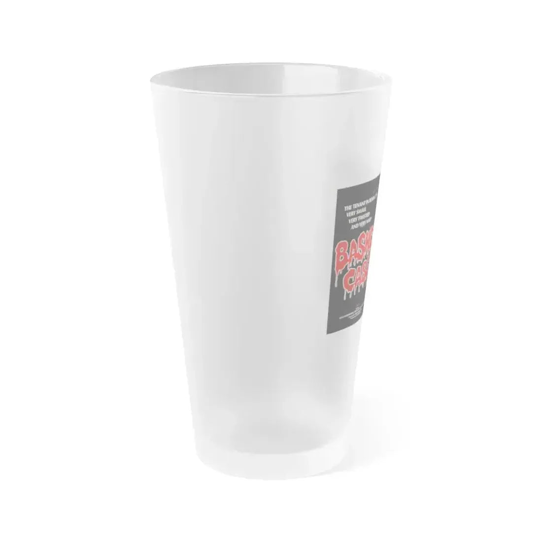 BASKET CASE 1982 Movie Poster - Frosted Pint Glass 16oz - Go Mug Yourself