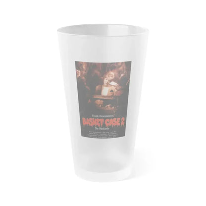 BASKET CASE 2 (GERMAN) 1990 Movie Poster - Frosted Pint Glass 16oz Default Title - Go Mug Yourself