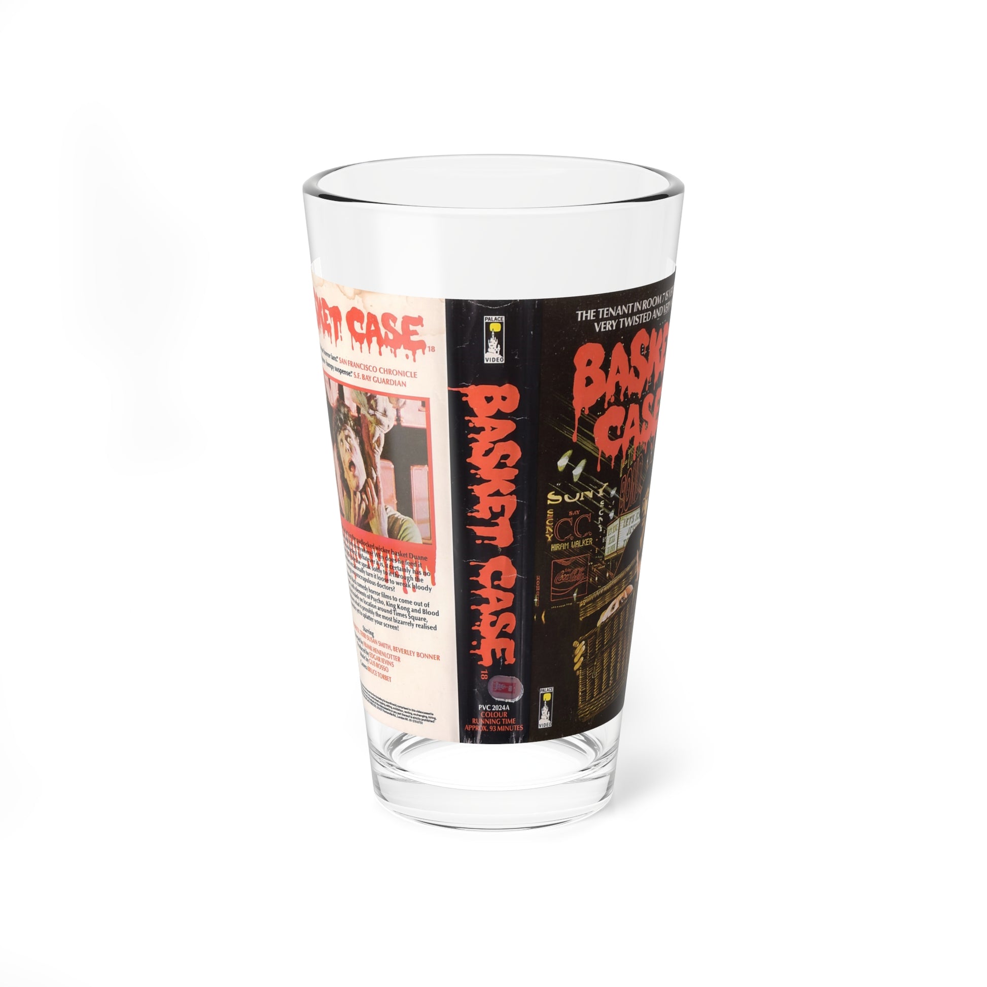 BASKET CASE (VHS COVER) Pint Glass 16oz-16oz-Go Mug Yourself