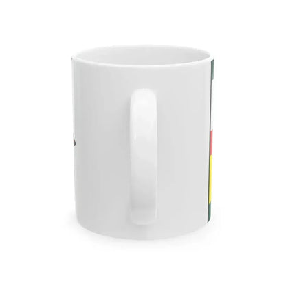 Baskovce Sobrance Flag (Slovakia) White Coffee Mug - Go Mug Yourself
