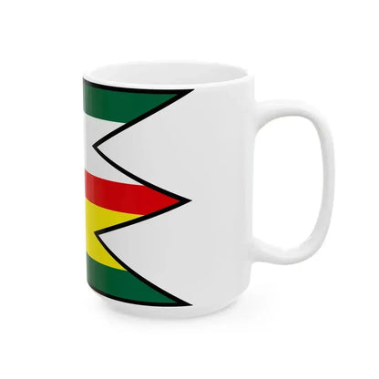Baskovce Sobrance Flag (Slovakia) White Coffee Mug - Go Mug Yourself
