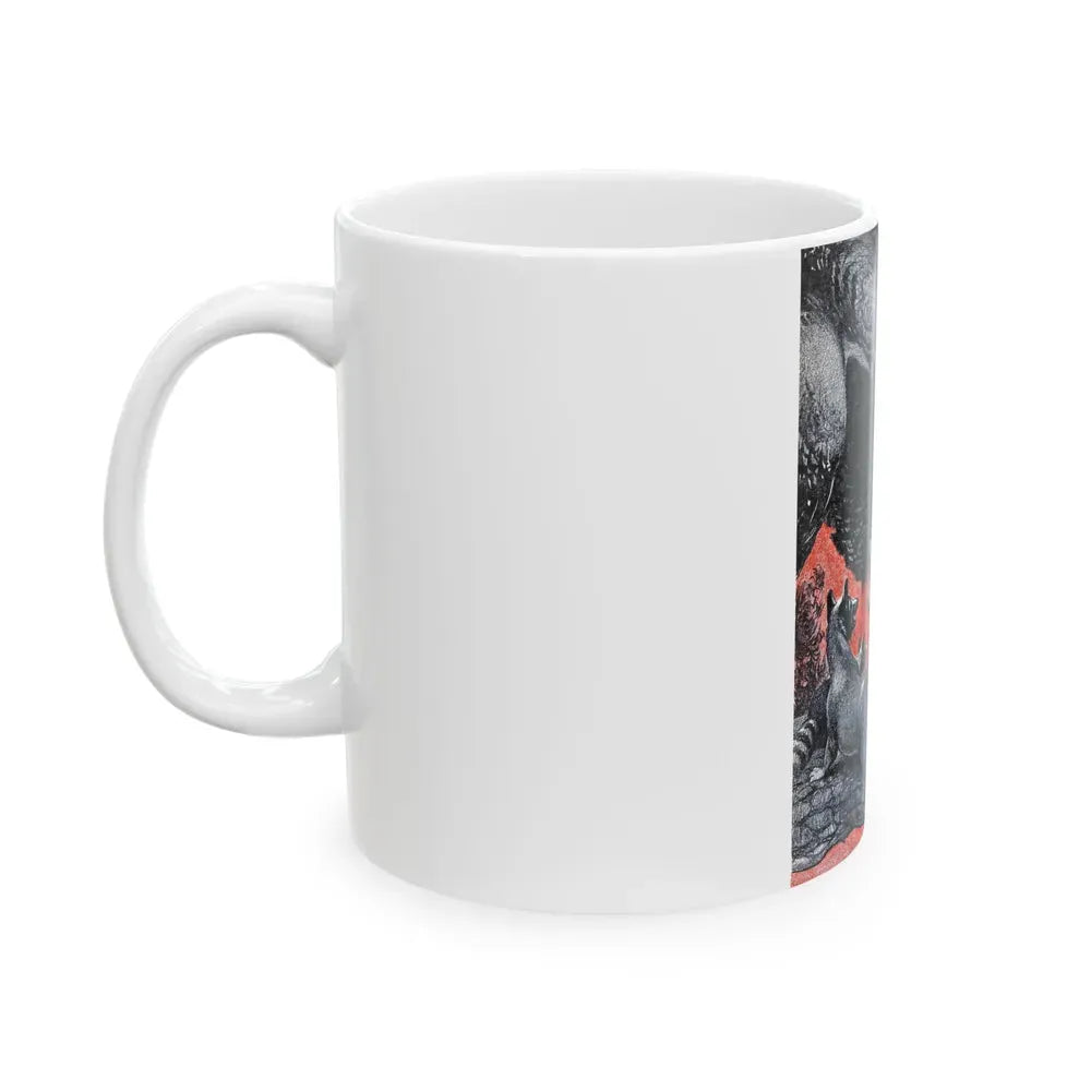 Bassaris, Blue Book Magazine, June 1950 - White Coffee Mug - Go Mug Yourself