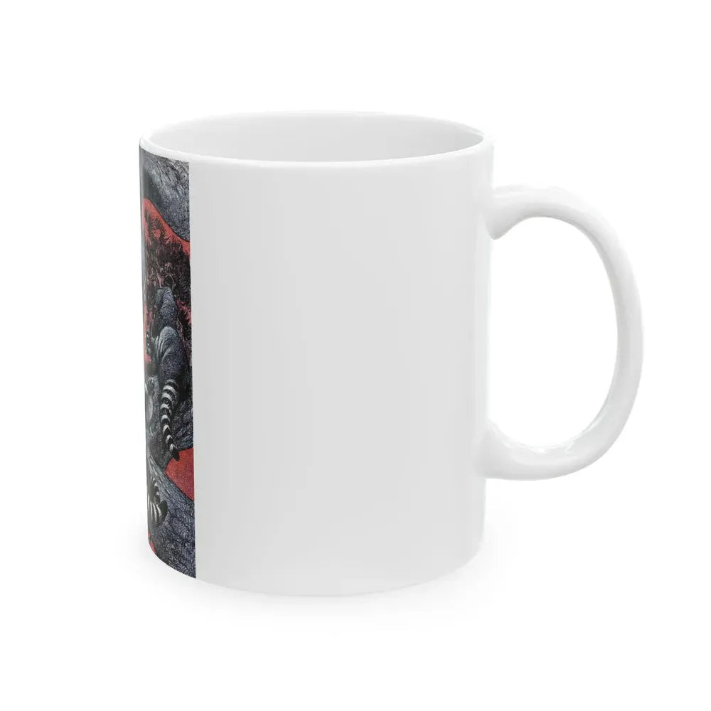 Bassaris, Blue Book Magazine, June 1950 - White Coffee Mug - Go Mug Yourself