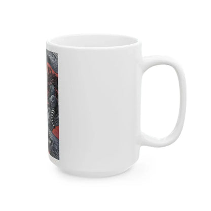Bassaris, Blue Book Magazine, June 1950 - White Coffee Mug - Go Mug Yourself