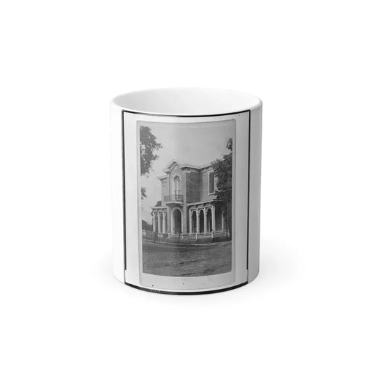 Bassett's House, Murfreesboro, Tenn., Formerly Quarters of Col. Goddard, Asst. Adjt. Gen. To Maj. Gen. Rosecrans (U.S. Civil War) Color Changing Coffee Mug 11oz Default Title - Go Mug Yourself