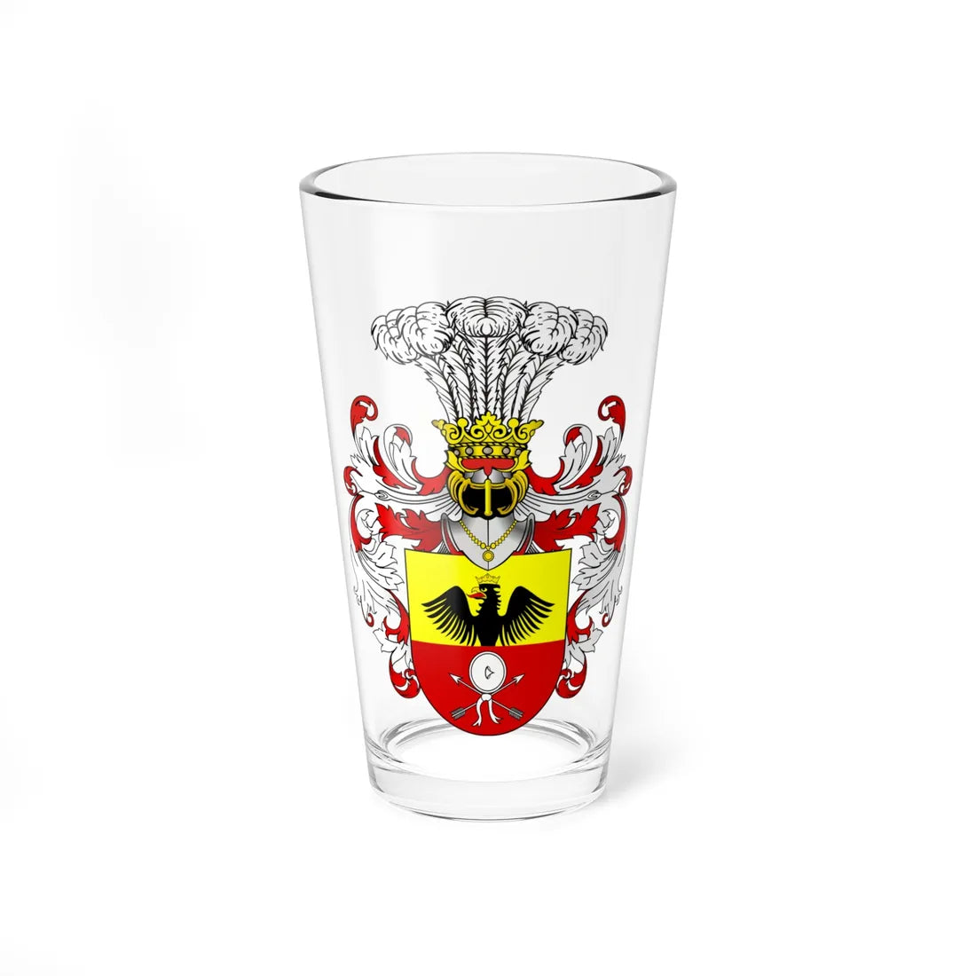 Bastian COA (Poland) (Coat of Arms) Pint Glass 16oz 16oz - Go Mug Yourself
