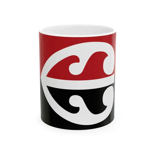 Bastion Point Flag (New Zealand) White Coffee Mug 11oz - Go Mug Yourself