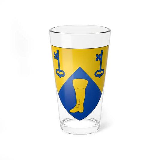 Bata Shoe Museum Arms (Canada) (Coat of Arms) Pint Glass 16oz 16oz - Go Mug Yourself