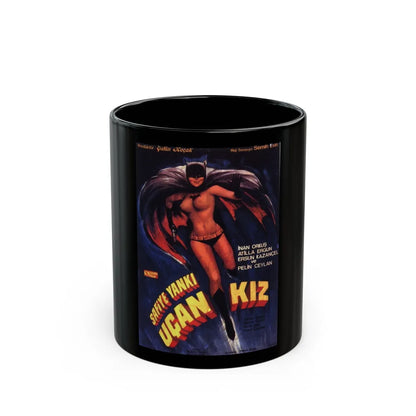 BATGIRL (TURKISH) Movie Poster - Black Coffee Mug-11oz-Go Mug Yourself