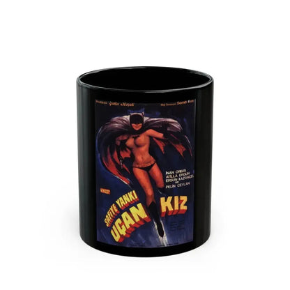 BATGIRL (TURKISH) Movie Poster - Black Coffee Mug 11oz - Go Mug Yourself