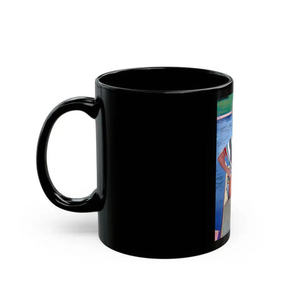Bathing Beauty - Black Coffee Mug - Go Mug Yourself