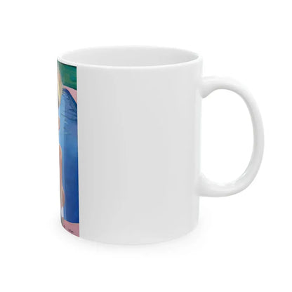 Bathing Beauty - White Coffee Mug - Go Mug Yourself
