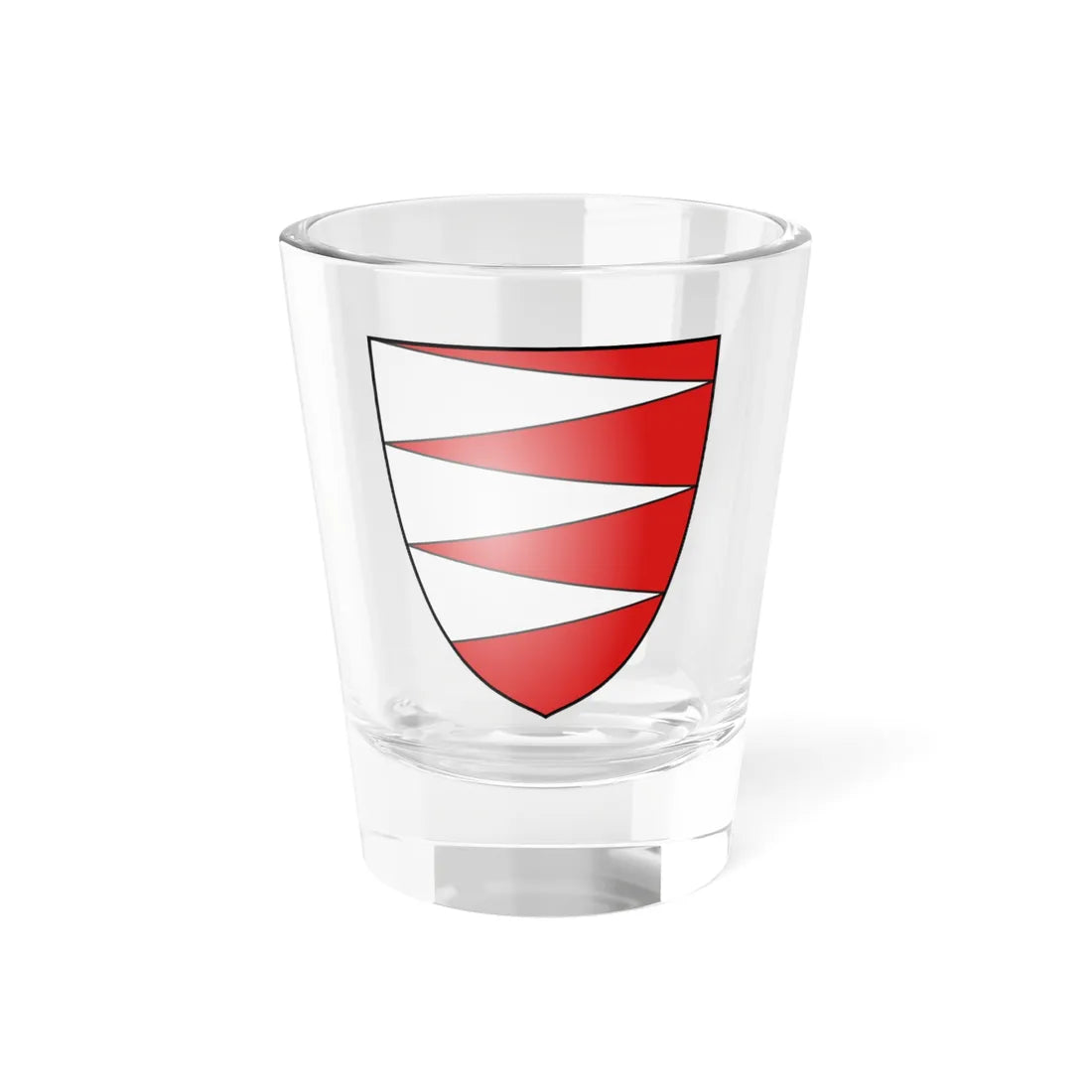 BathoryArms (Hungary) (Coat of Arms) Shot Glass 1.5oz 1.5oz - Go Mug Yourself
