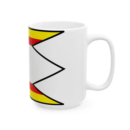 Batka Rimavska Sobota Flag (Slovakia) White Coffee Mug - Go Mug Yourself