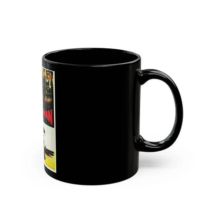 BATMAN (ADAM WEST - FRENCH) 1966 Movie Poster - Black Coffee Mug - Go Mug Yourself