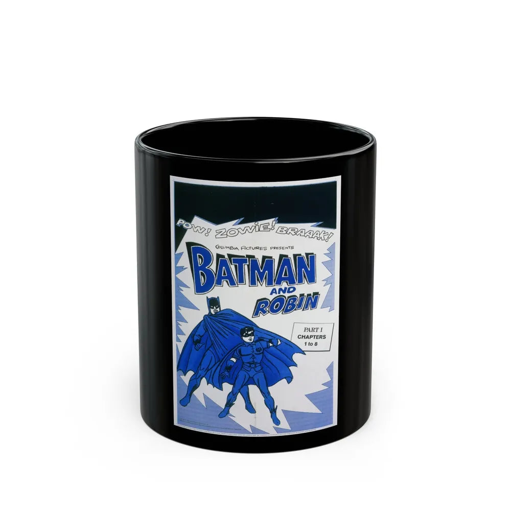 BATMAN AND ROBIN 1966 Movie Poster - Black Coffee Mug-11oz-Go Mug Yourself