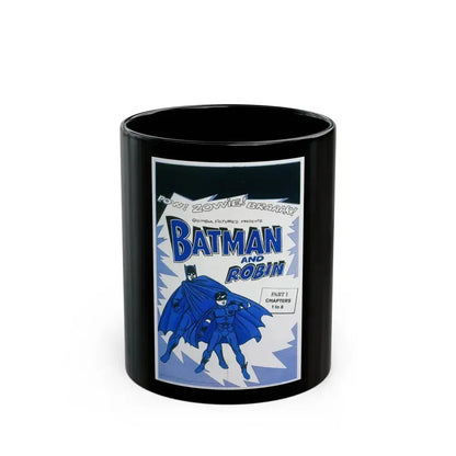 BATMAN AND ROBIN 1966 Movie Poster - Black Coffee Mug 11oz - Go Mug Yourself