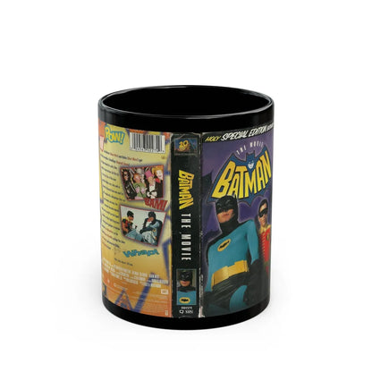 BATMAN THE MOVIE (VHS COVER) - Black Coffee Mug-11oz-Go Mug Yourself