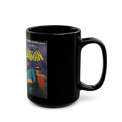 BATMAN THE MOVIE (VHS COVER) - Black Coffee Mug-Go Mug Yourself