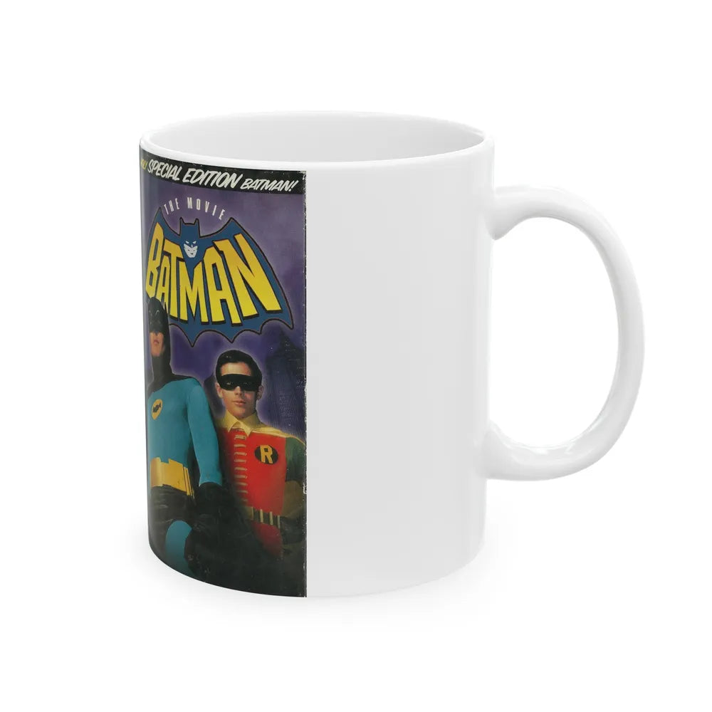 BATMAN THE MOVIE (VHS COVER) - White Coffee Mug-Go Mug Yourself