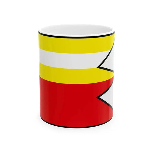 Batorova Velky Krtis Flag (Slovakia) White Coffee Mug 11oz - Go Mug Yourself