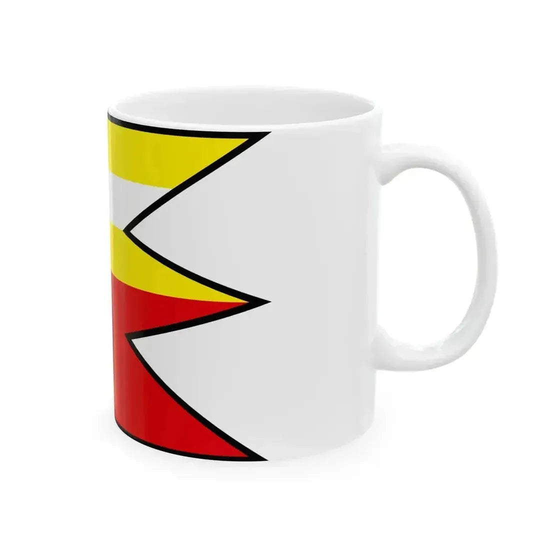 Batorova Velky Krtis Flag (Slovakia) White Coffee Mug - Go Mug Yourself