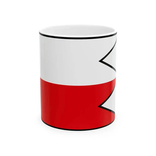 Batovce Levice Flag (Slovakia) White Coffee Mug 11oz - Go Mug Yourself