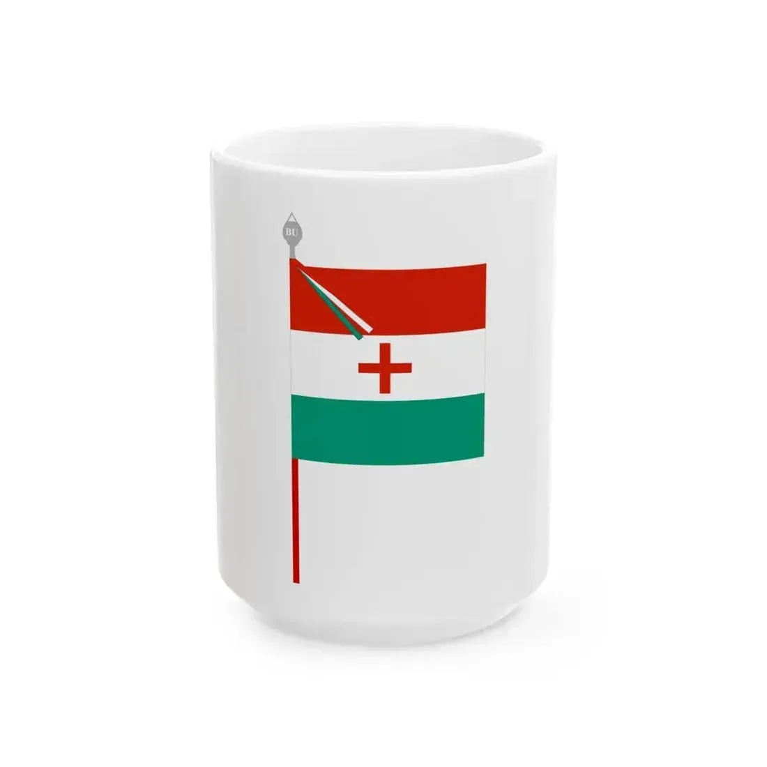 Battaglione Universitario Romano (Italy) White Coffee Mug 15oz - Go Mug Yourself