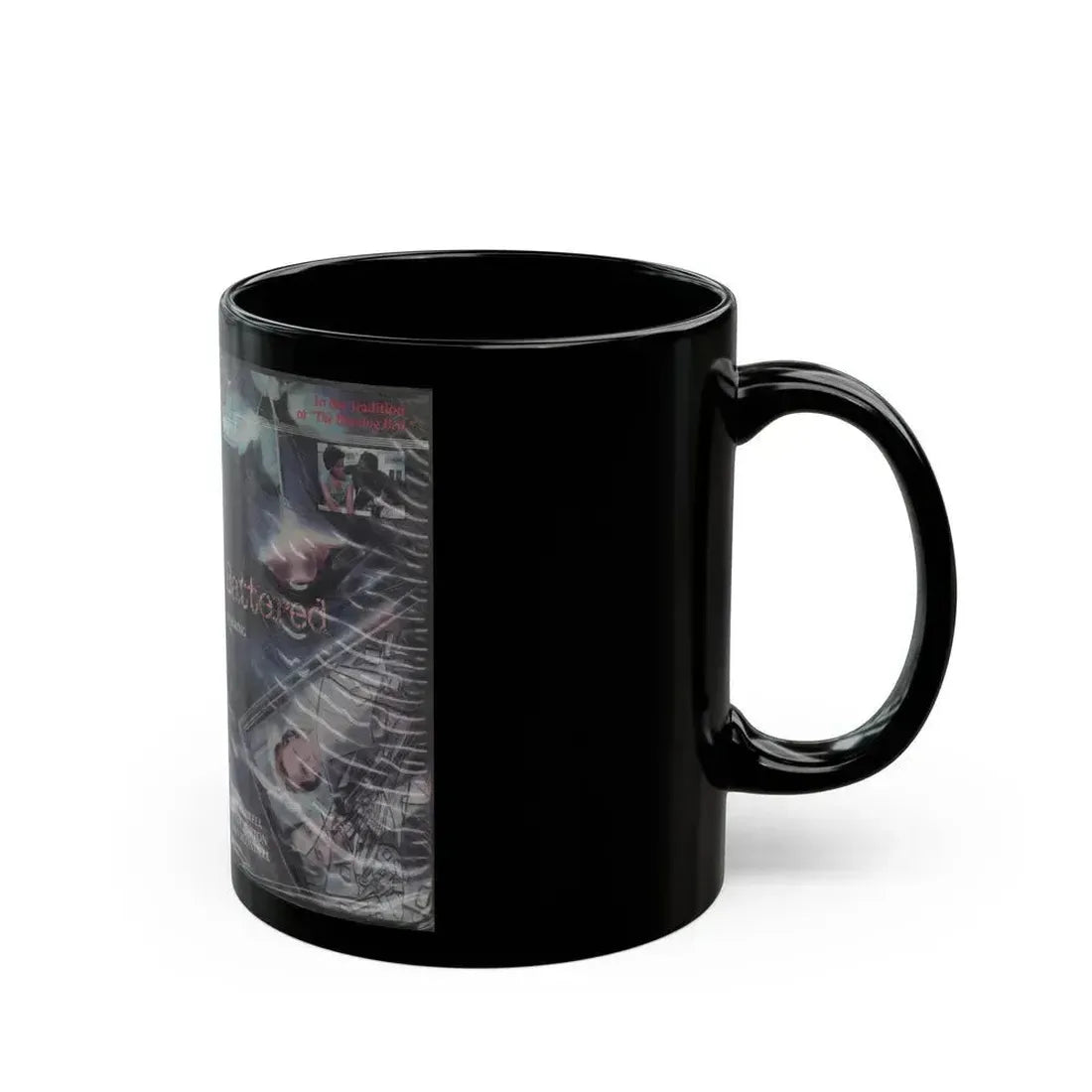 BATTERED (VHS COVER) - Black Coffee Mug - Go Mug Yourself