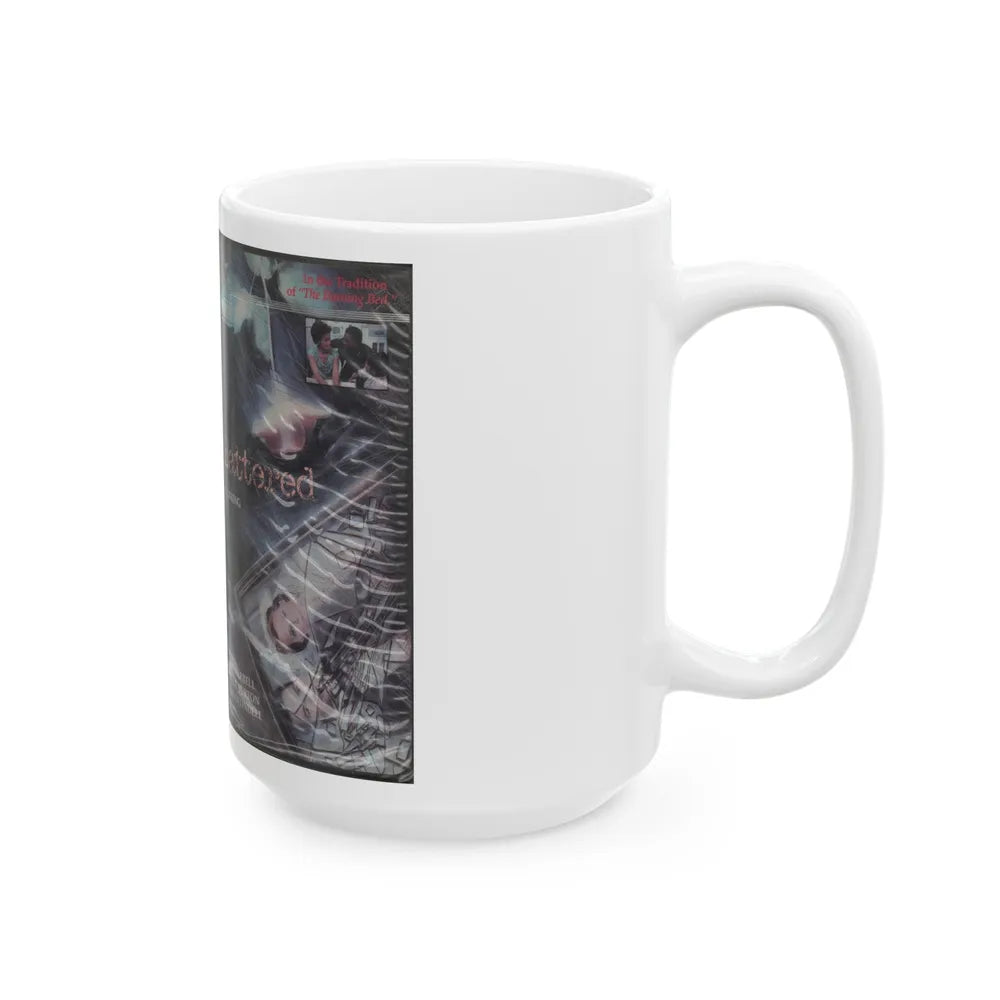 BATTERED (VHS COVER) - White Coffee Mug-Go Mug Yourself