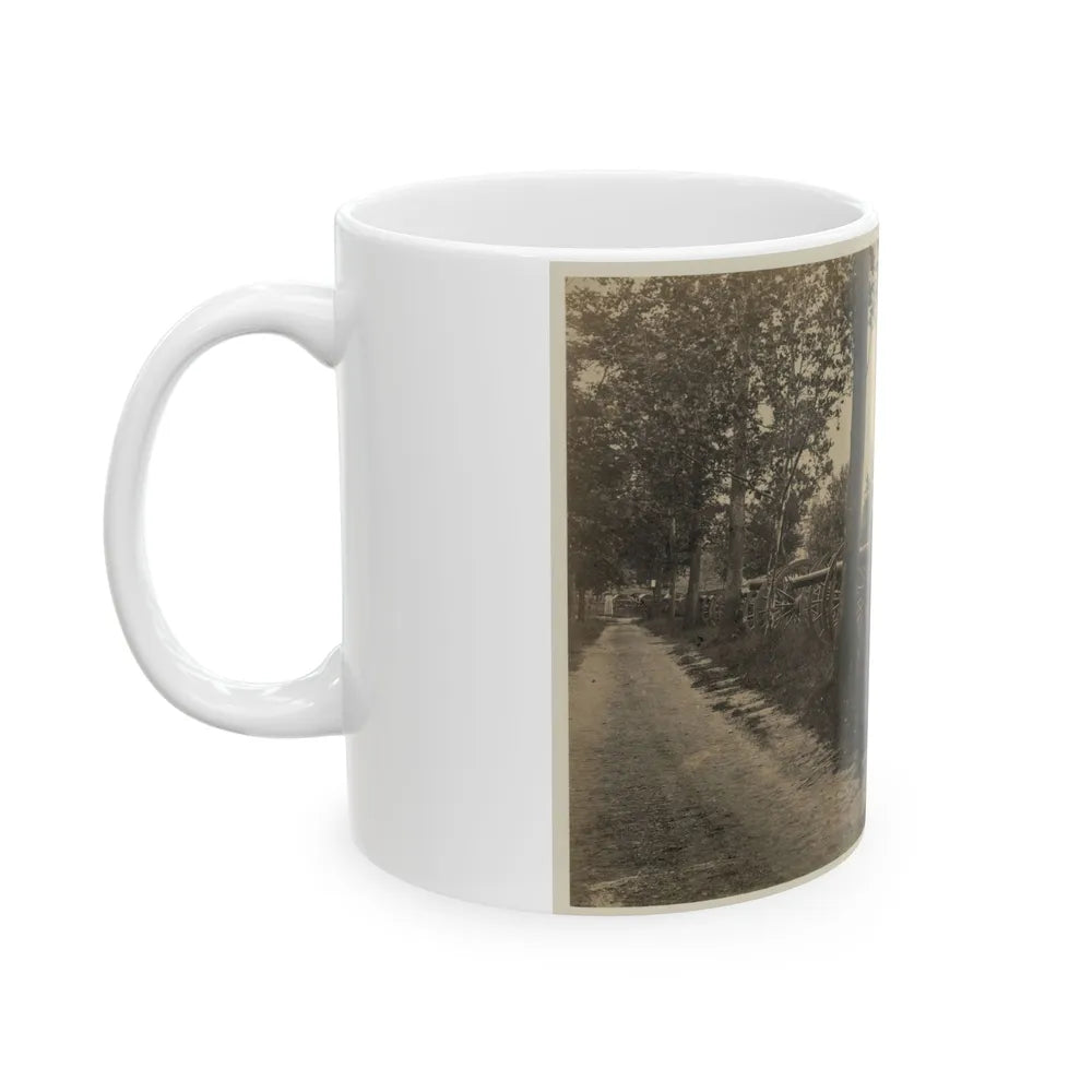 Batteries Of Field Pieces In Arsenal, Washington, D.C. (U.S. Civil War) White Coffee Mug-Go Mug Yourself