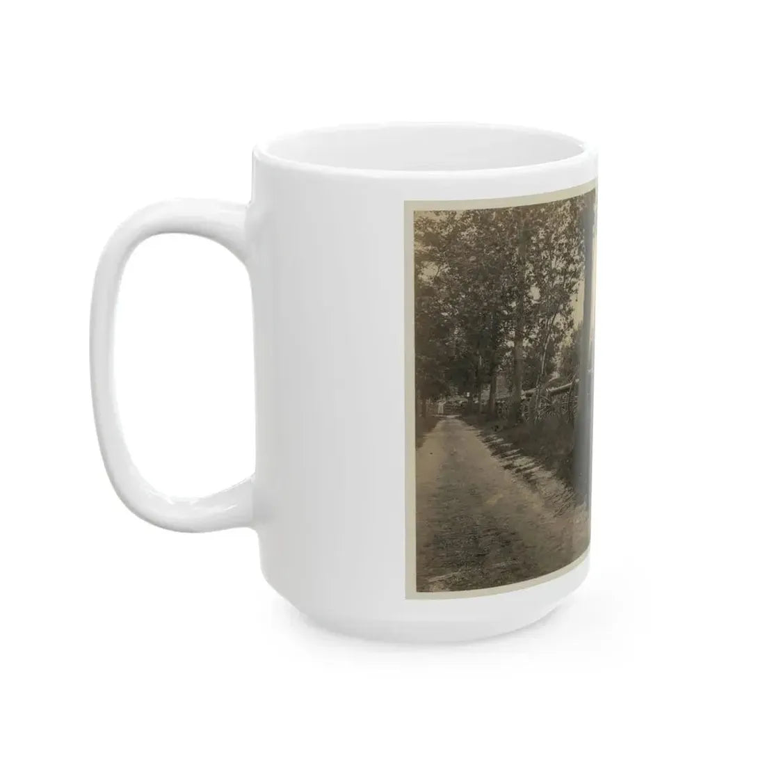 Batteries Of Field Pieces In Arsenal, Washington, D.C. (U.S. Civil War) White Coffee Mug - Go Mug Yourself