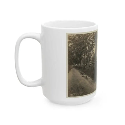 Batteries Of Field Pieces In Arsenal, Washington, D.C. (U.S. Civil War) White Coffee Mug - Go Mug Yourself