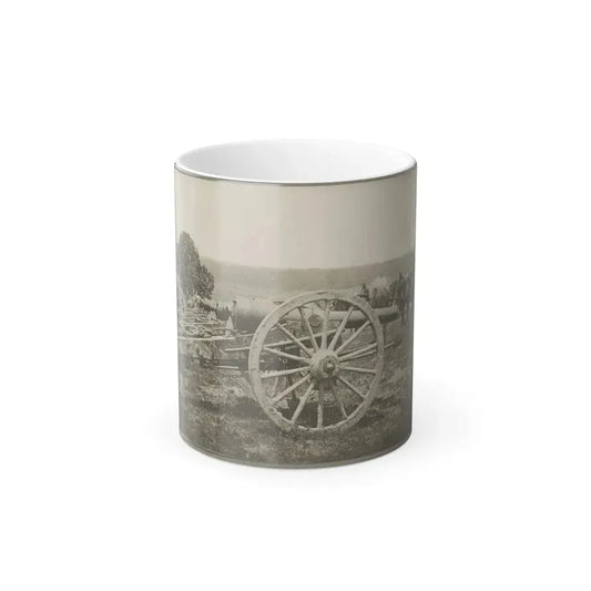 Battery - 1St N.Y. Artillery Battalion Near Fair Oaks, June 1862 (U.S. Civil War) Color Changing Coffee Mug 11oz Default Title 11oz - Go Mug Yourself
