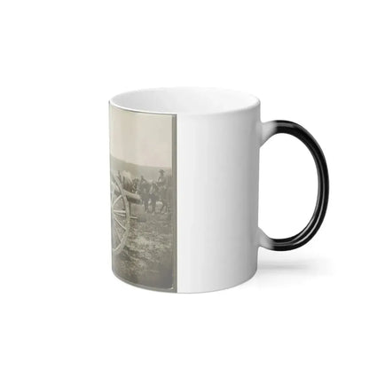 Battery - 1St N.Y. Artillery Battalion Near Fair Oaks, June 1862 (U.S. Civil War) Color Changing Coffee Mug 11oz - Go Mug Yourself