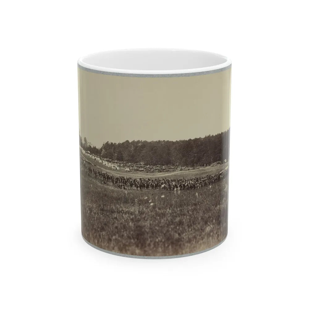 Battery A, 4th U.S. Artillery (U.S. Civil War) White Coffee Mug-11oz-Go Mug Yourself