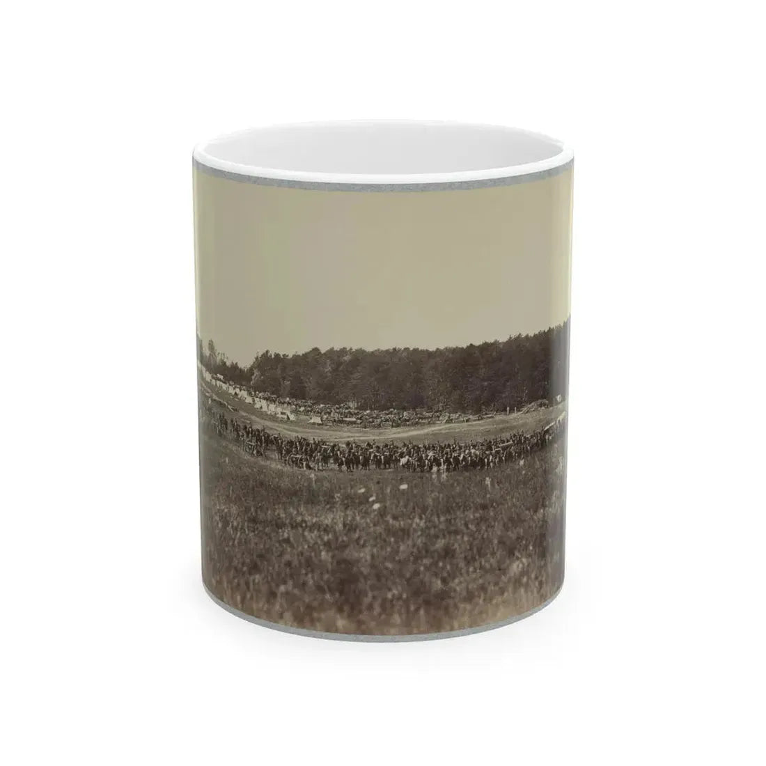 Battery A, 4th U.S. Artillery (U.S. Civil War) White Coffee Mug 11oz - Go Mug Yourself